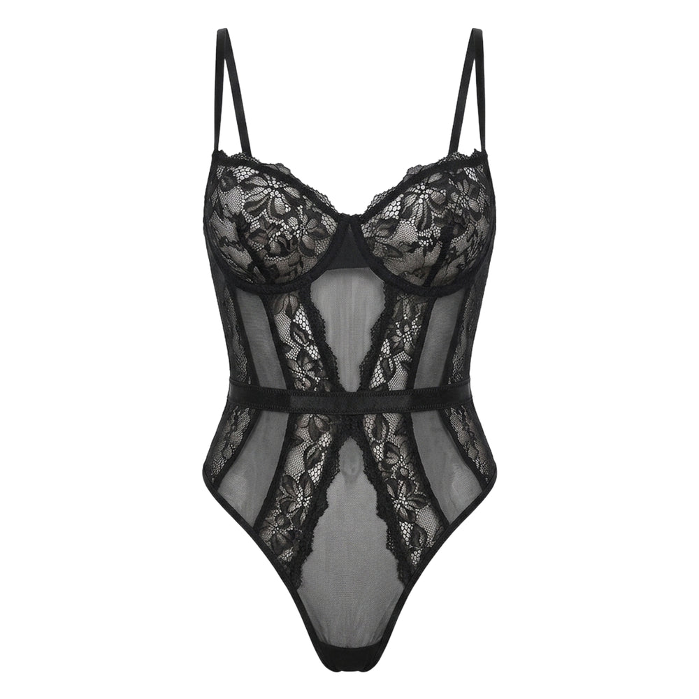 Lace Shaper Bodysuit - Jade