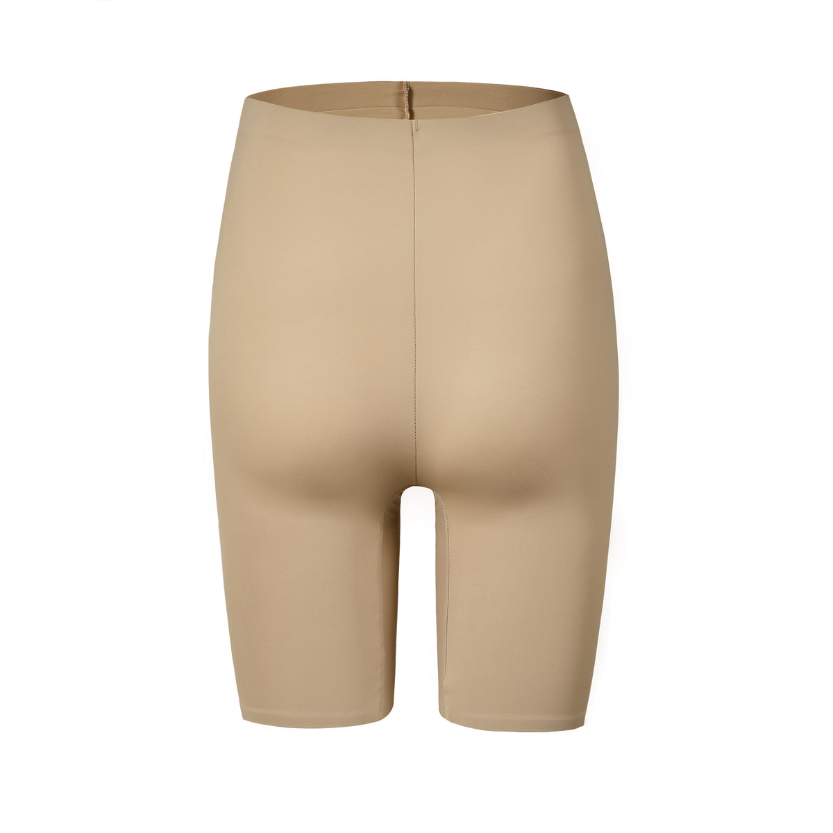 Seamless high-waisted shaping shorts with long legs