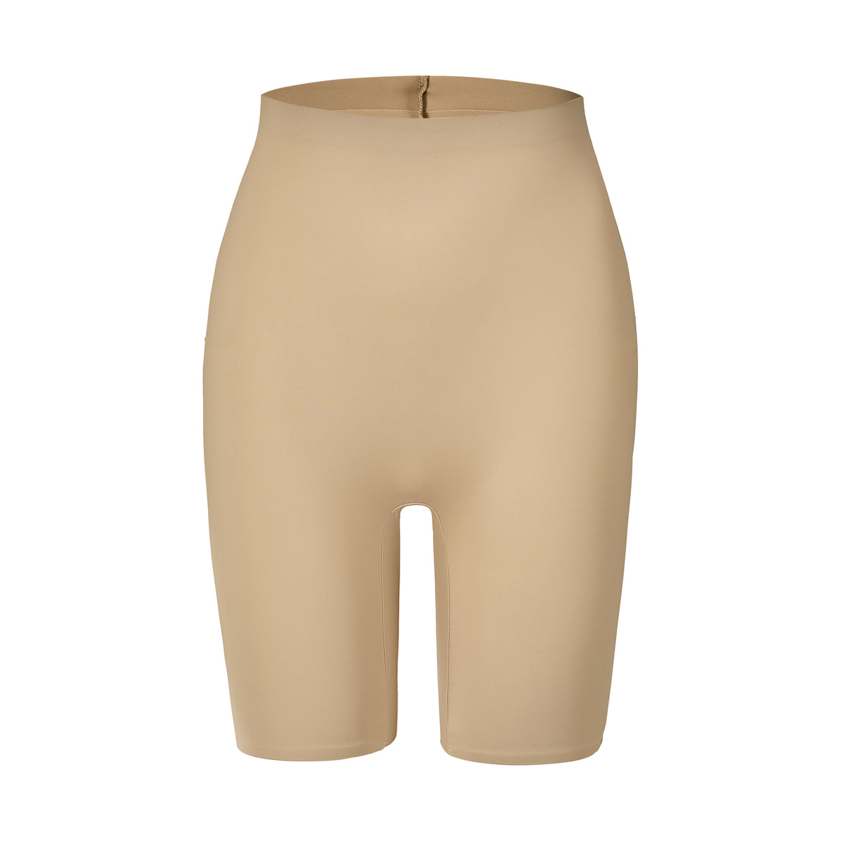 Seamless high-waisted shaping shorts with long legs