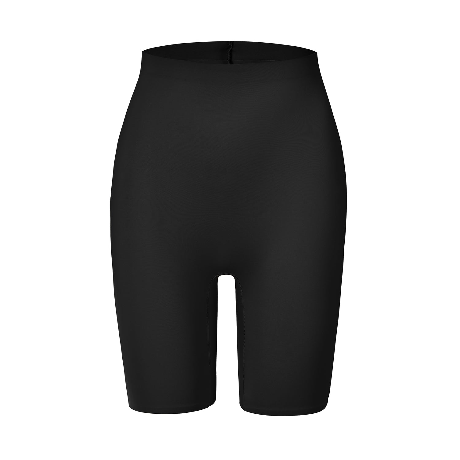Seamless high-waisted shaping shorts with long legs