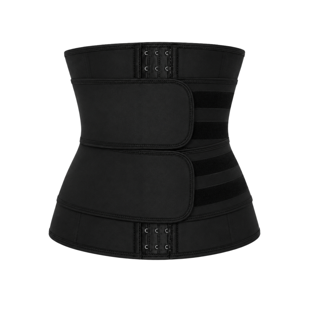 Waist Trainer Corset with 2 Straps and 3 Rows of Hooks