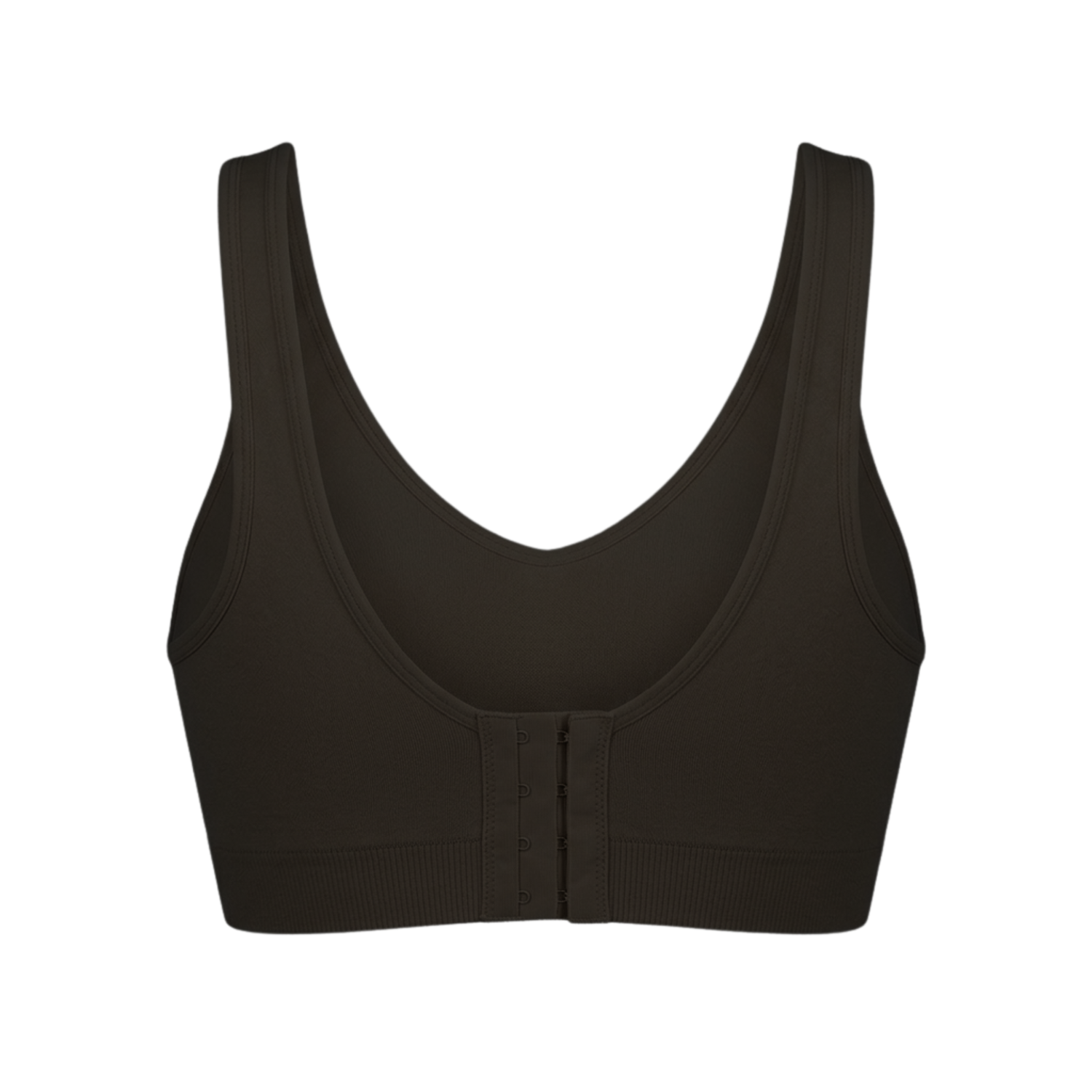 Seamless underwire-free comfort bra