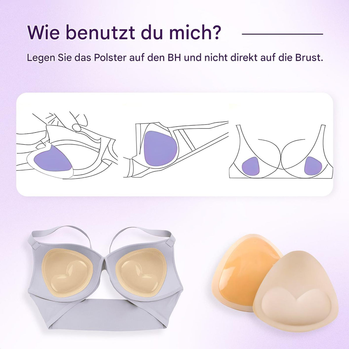 How do you use silicone nipple covers?