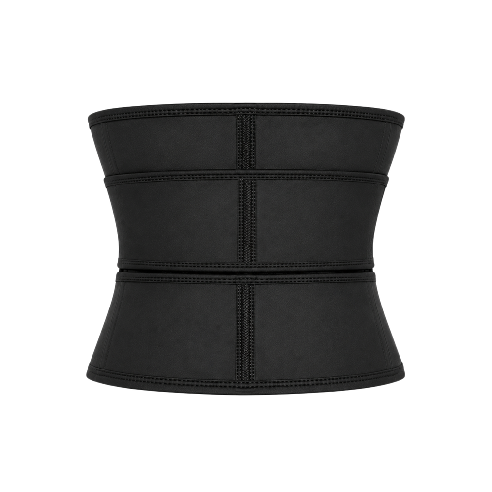 Waist Trainer Corset with 2 Straps and 3 Rows of Hooks