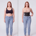 Seamless waist trainer corset