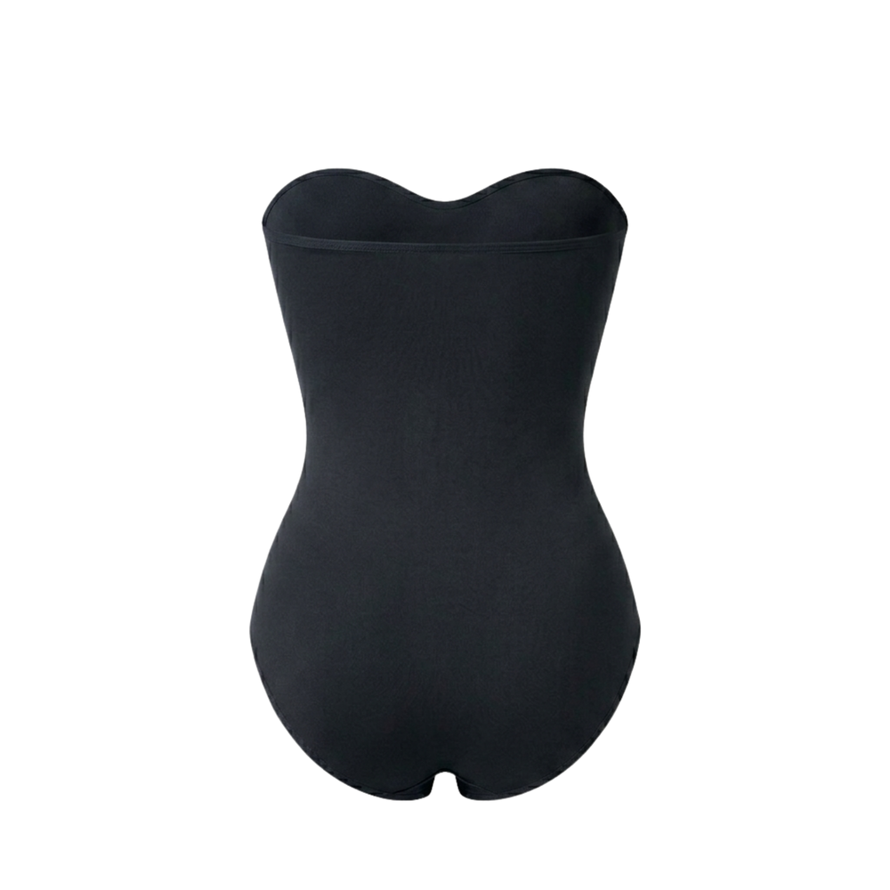 Seamless Strapless Corrective Bodysuit with Brief