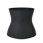 Latex waist trainer corset with 3 rows of hooks