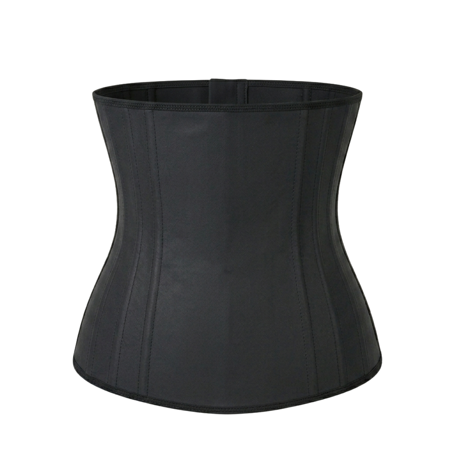 Latex waist trainer corset with 3 rows of hooks