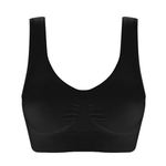 Comfort bra without underwire or clasp
