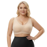 Seamless Push Up Bra Without Underwire and Closure