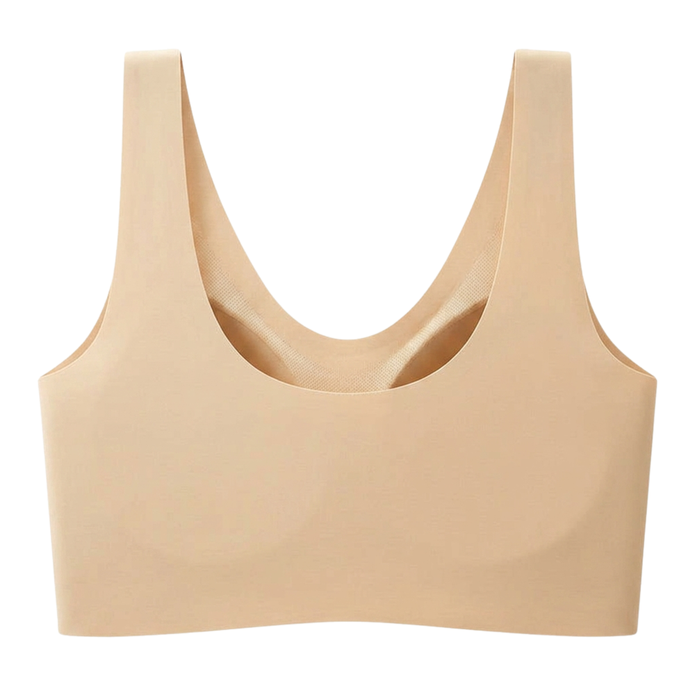Seamless Push Up Bra Without Underwire and Closure