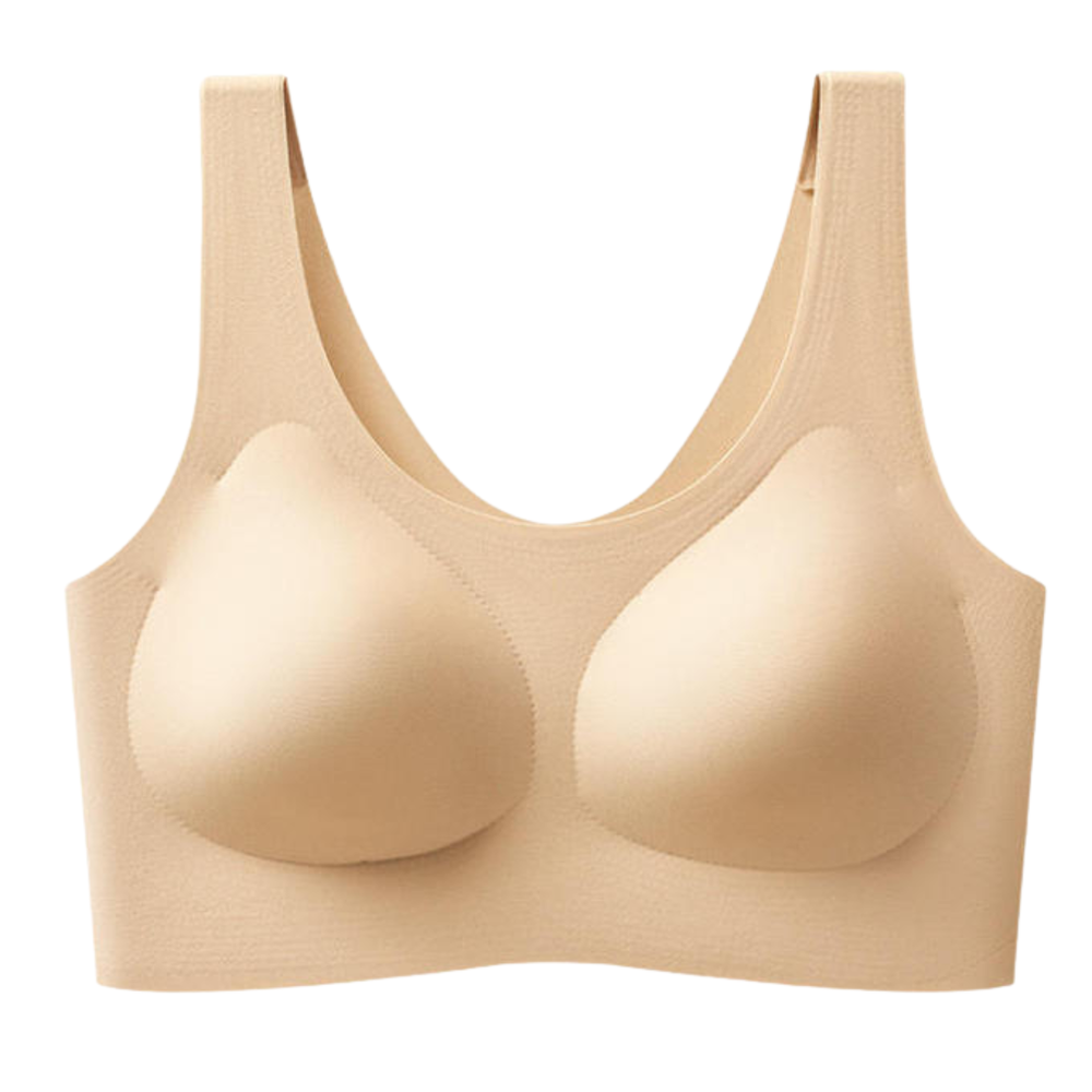 Seamless Push Up Bra Without Underwire and Closure