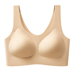 Seamless Push Up Bra Without Underwire and Closure
