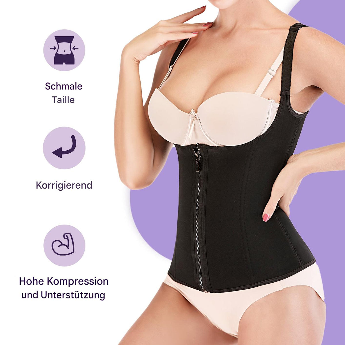 Combination of compression and heat