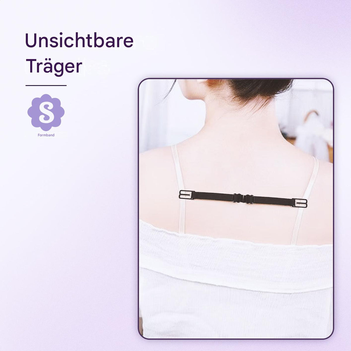 Invisible bra straps for every outfit
