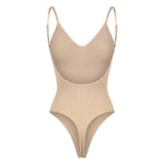 Corrective Bodysuit, Open Back with Ties