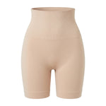 High-waisted shapewear with padding – seamless