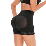 High-waisted butt-lifting padded briefs