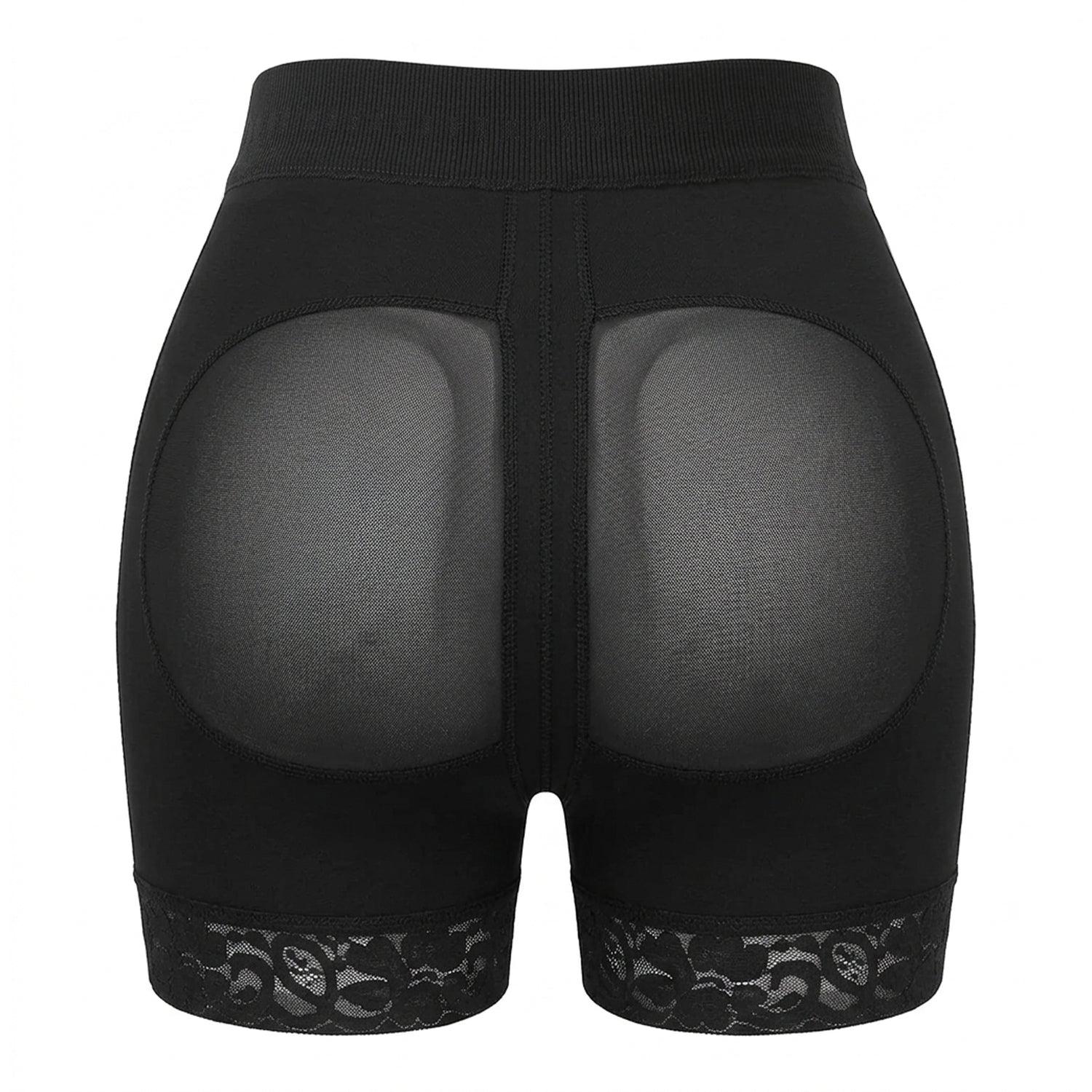 High-waisted butt-lifting padded briefs
