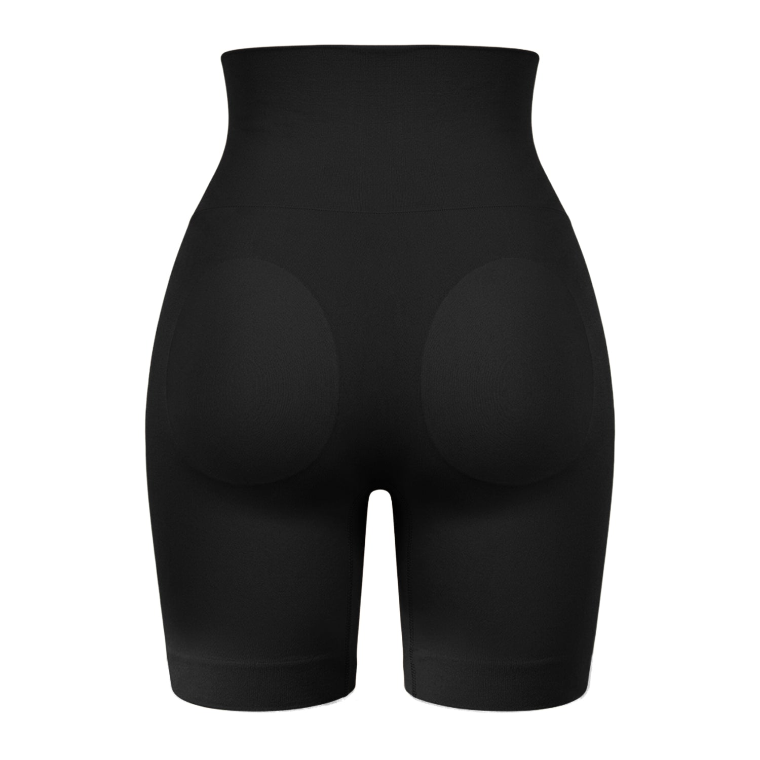 High-waisted shapewear with padding – seamless