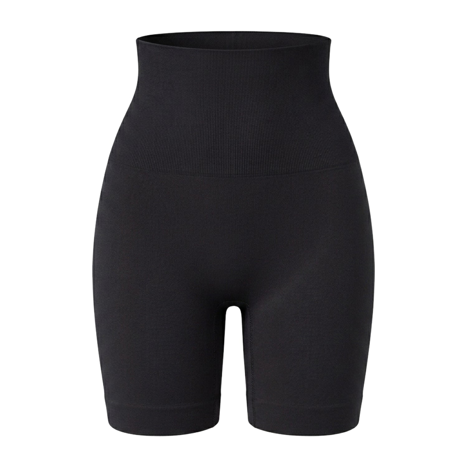High-waisted shapewear with padding – seamless