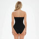 Seamless Strapless Corrective Bodysuit with Brief - Back image