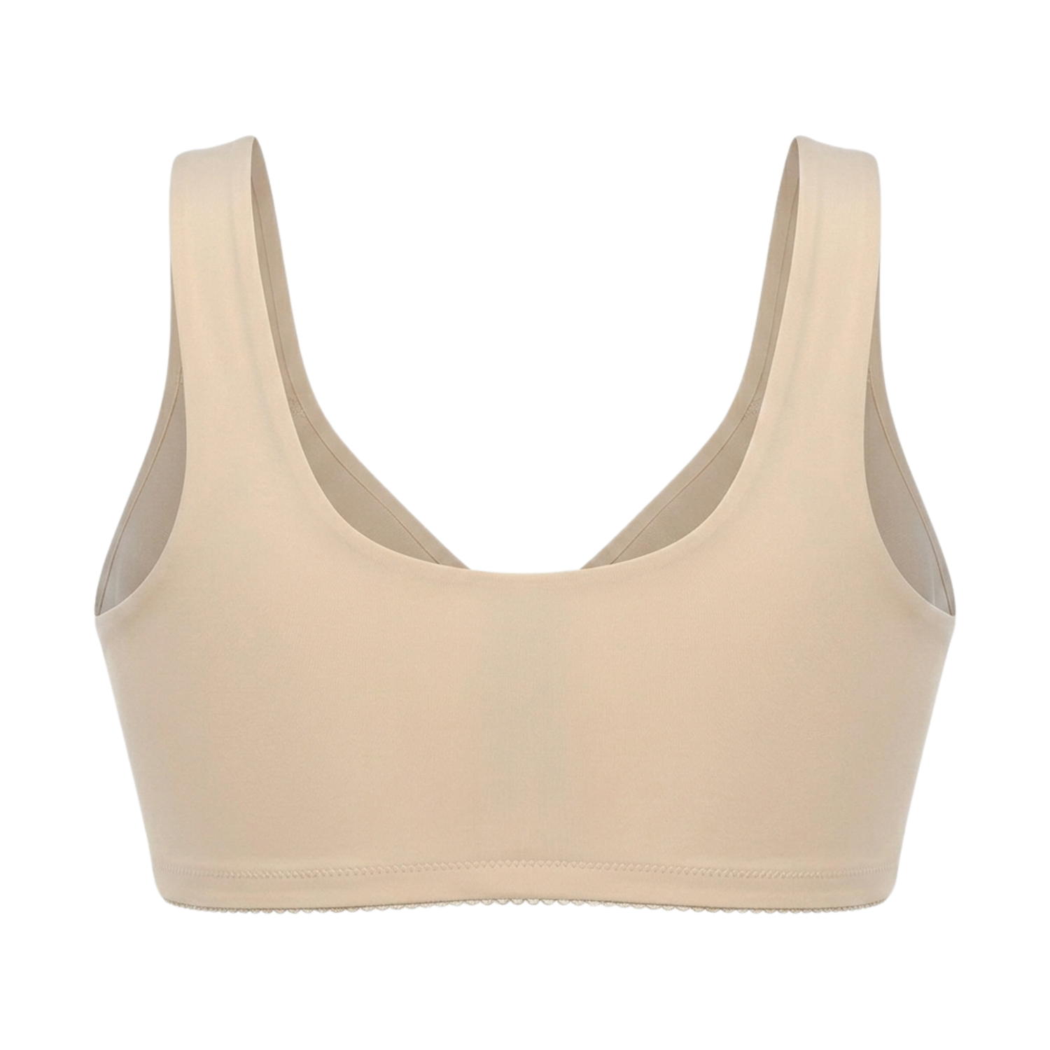 Comfortable shaping bra with front closure