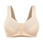 Comfortable shaping bra with front closure