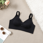 Seamless push-up bra