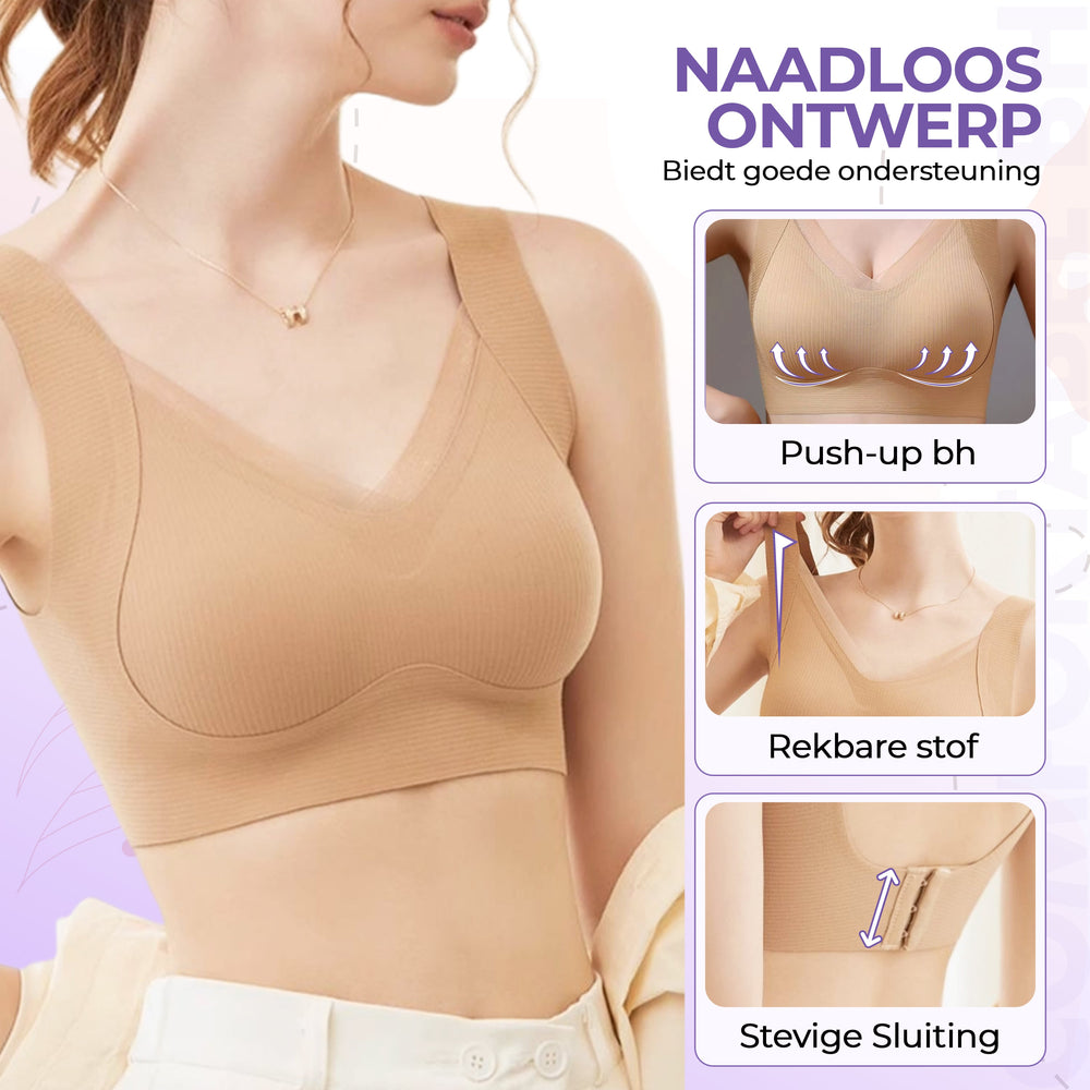 Seamless Push Up Bra