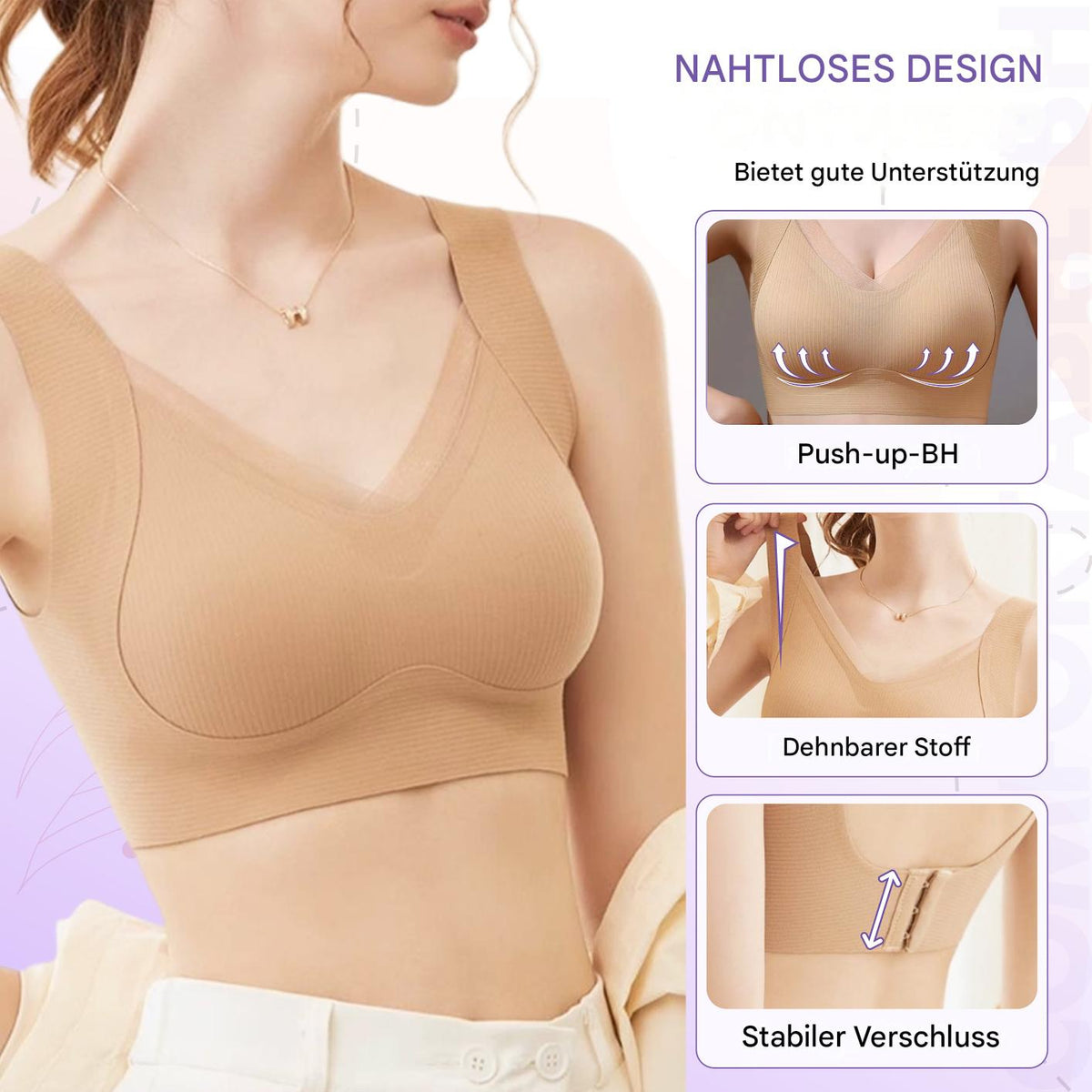 Invisible and comfortable shaping