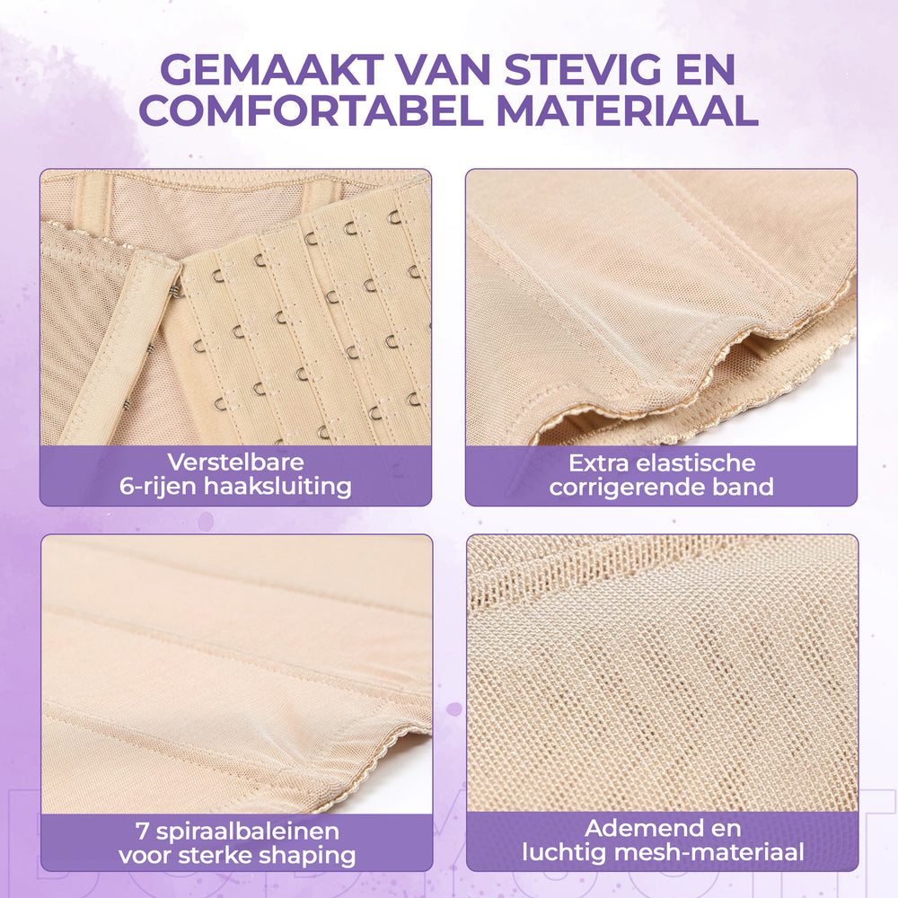 Comfortable shaping with thoughtful details