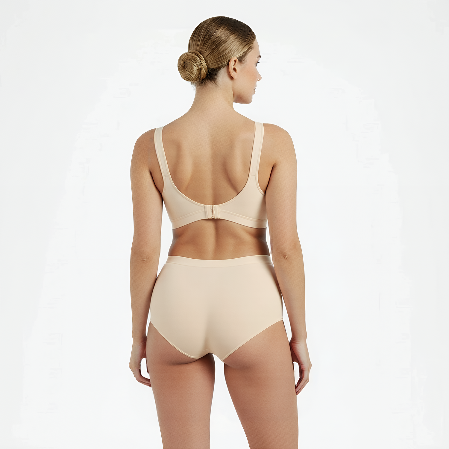 Seamless underwire-free comfort bra