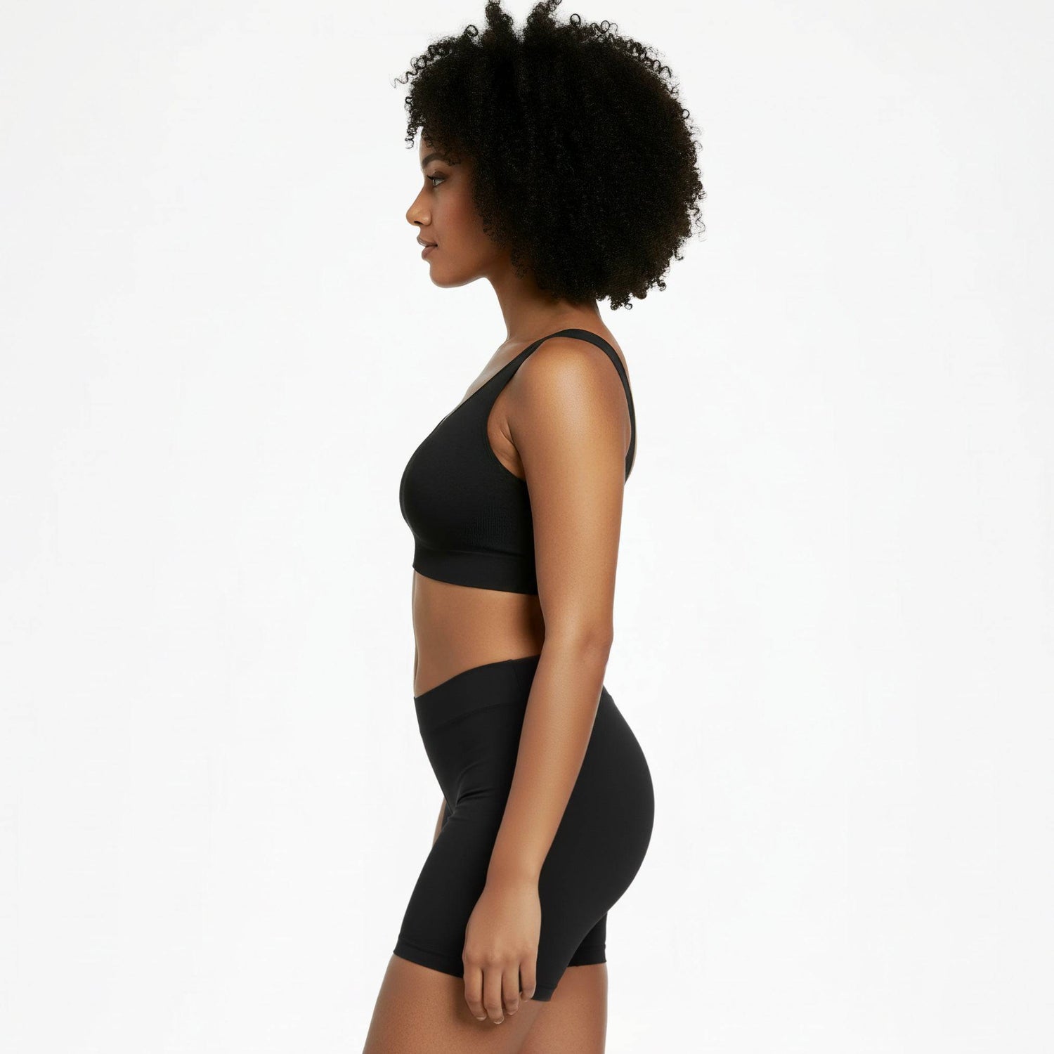 Comfort bra without underwire or clasp