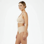 Seamless underwire-free comfort bra