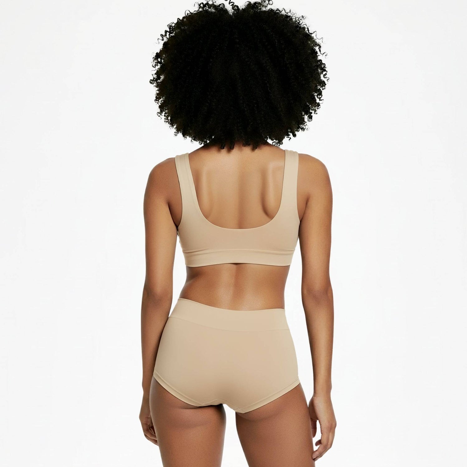 Comfort bra without underwire or clasp