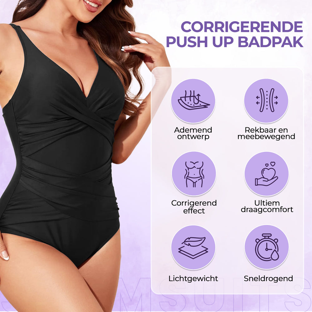 Corrective comfort with push-up effect