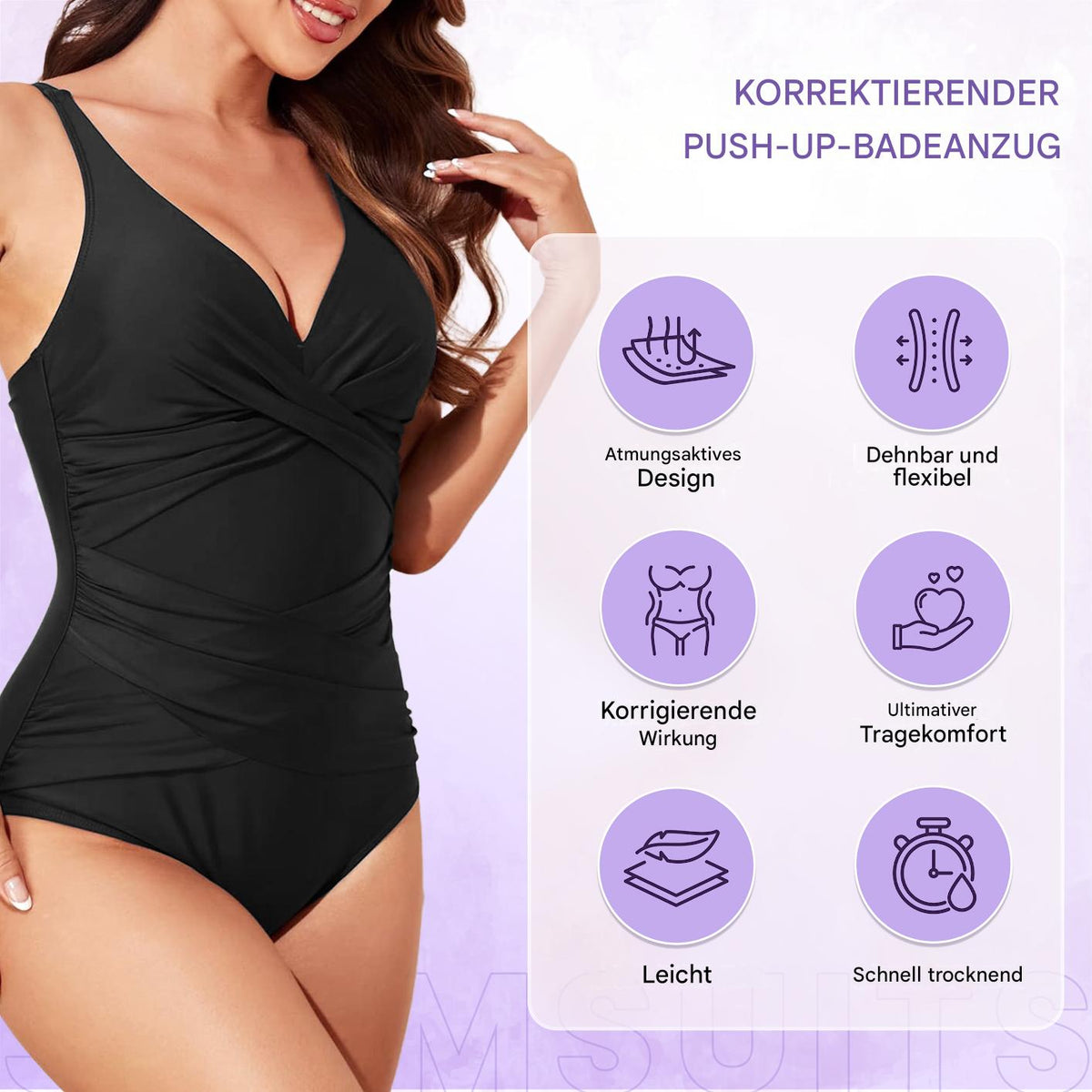 Shaping and comfortable with a push-up effect