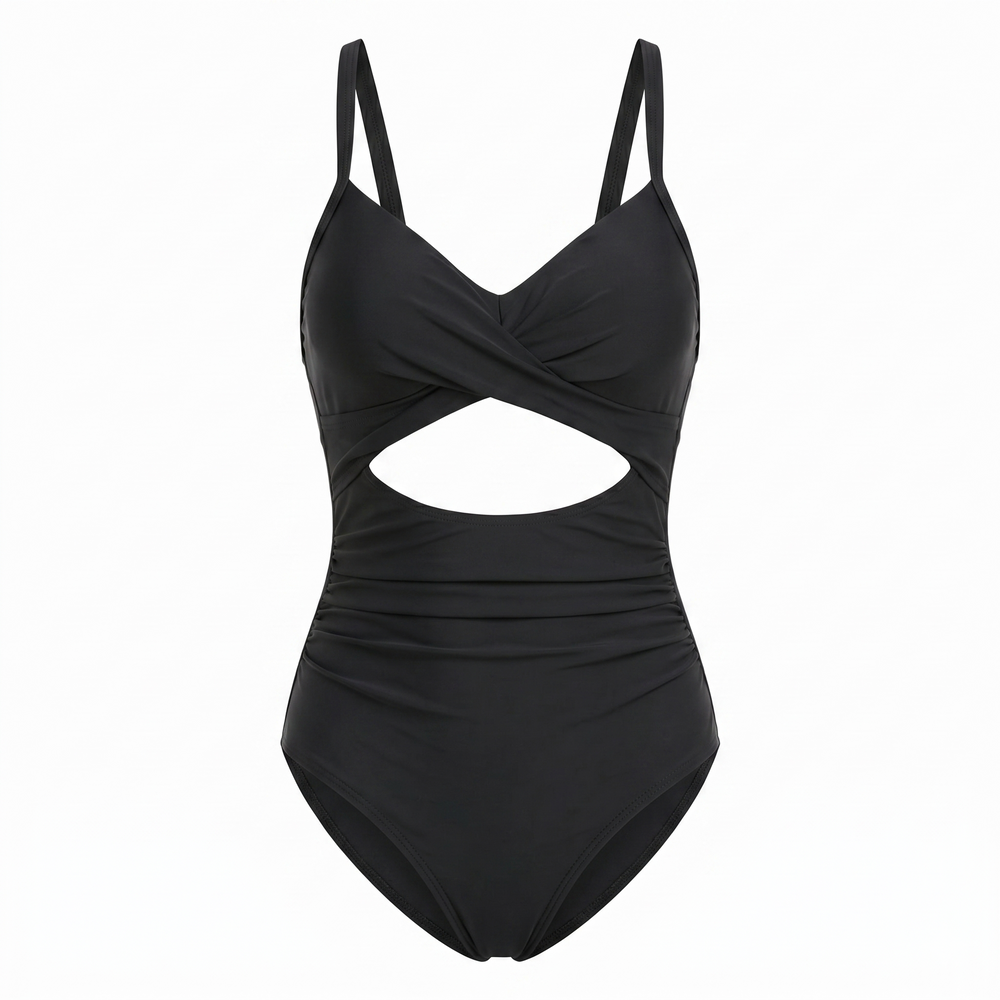 Tummy Control Cut-Out Swimsuit