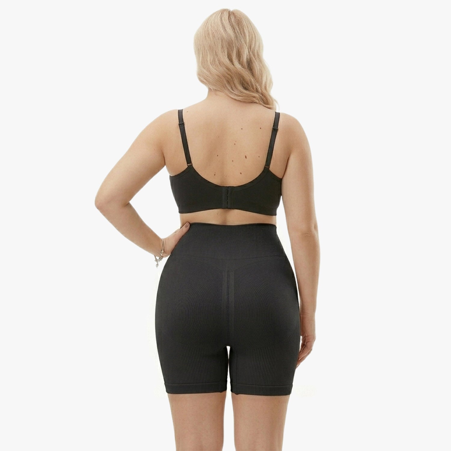 High-waisted shaping lift shorts