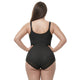 Corrective Shapewear Bodysuit with Hooks and Zipper - Brief - Back image