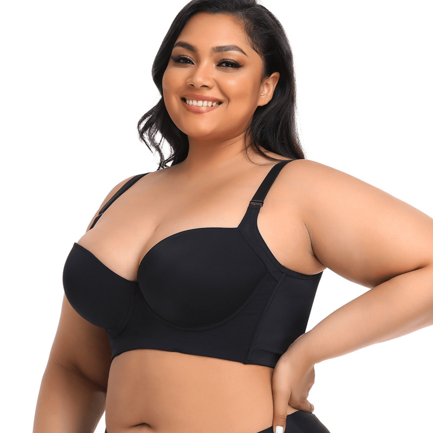Shaping push-up bra