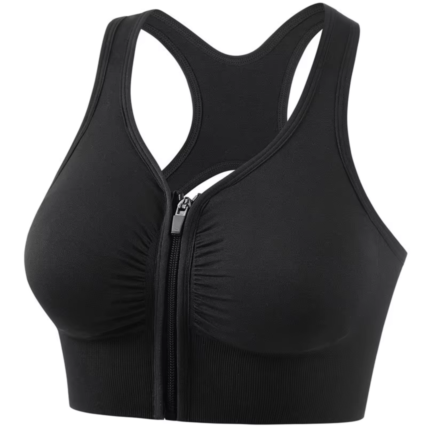 Comfortable sports bra with front closure