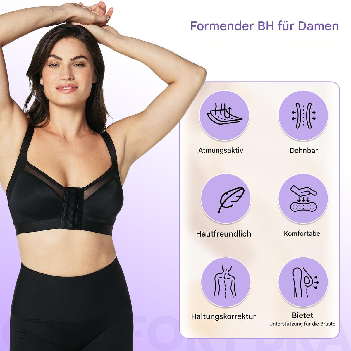 Breathable, supportive, and skin-friendly