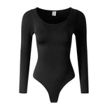 Corrective Long-Sleeve Top with Drawstring