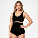 High-waisted shaping briefs