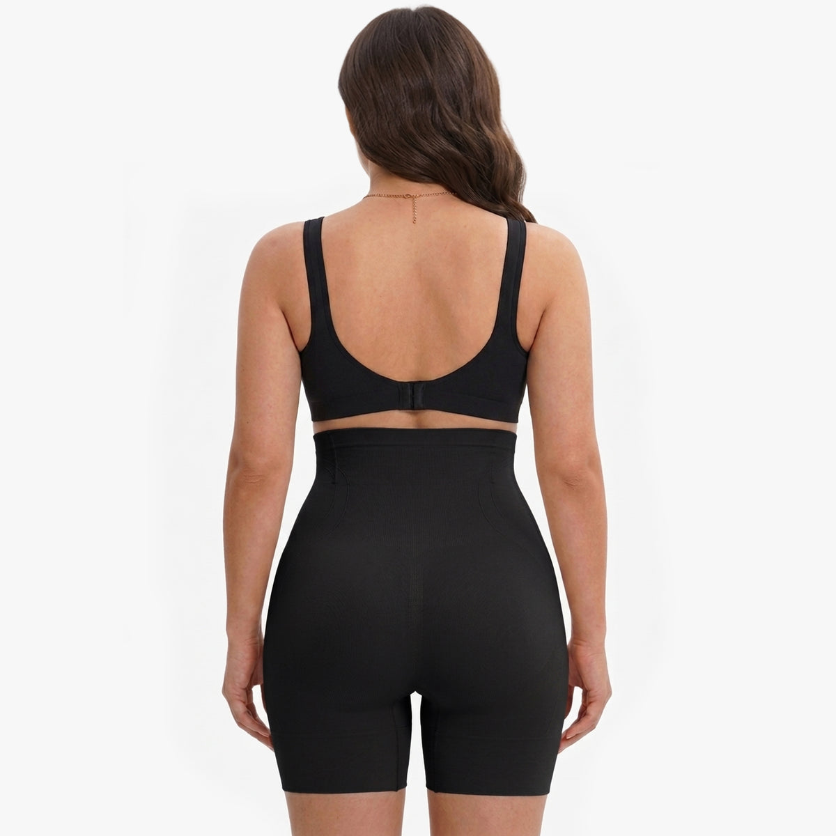 High-waisted shaper shorts