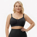 Seamless Shapewear Bra with Adjustable Straps