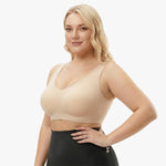 Seamless Push Up Bra Without Underwire and Closure