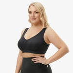Seamless Push Up Bra Without Underwire and Closure